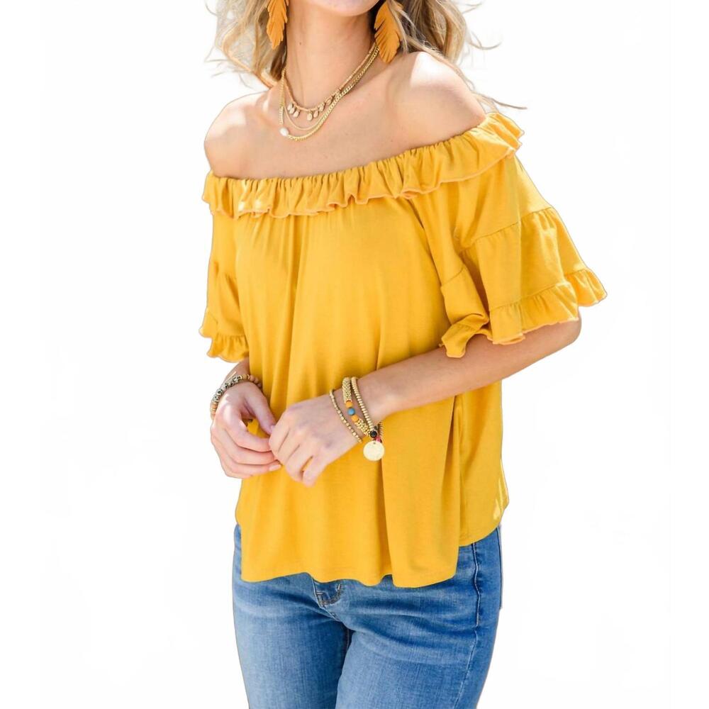 NEW HESED capture the moment top in yellow
